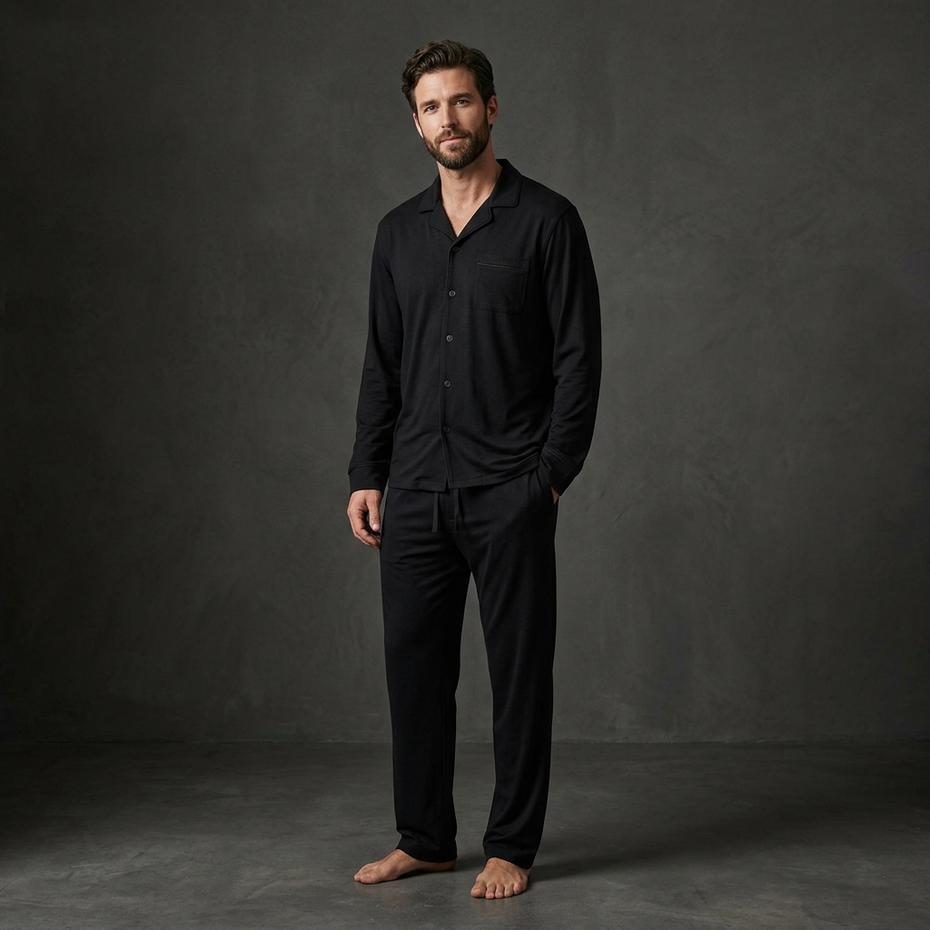Pijama Masculino Longo Carlos Tombini